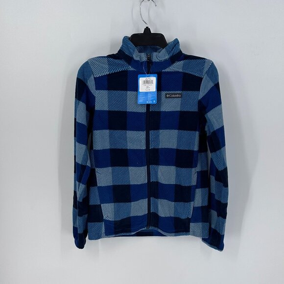 Kid's Columbia Castle Dale Printed Full Zip Fleece L - Picture 1 of 5